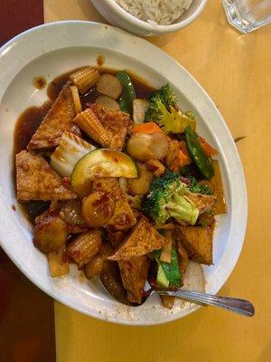 Home Style Tofu dish (without mushrooms)