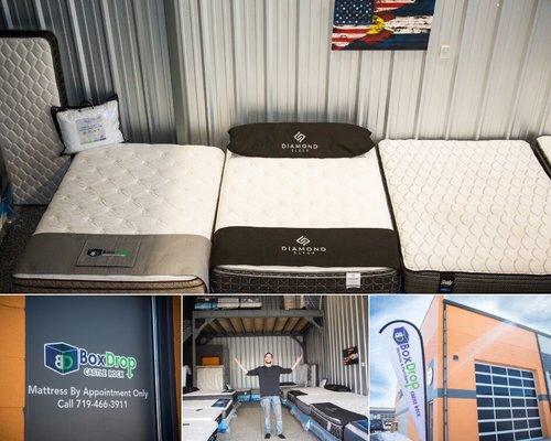 We sell Brand Name New Mattresses 50-80% below retail by just keeping our overhead cost low.