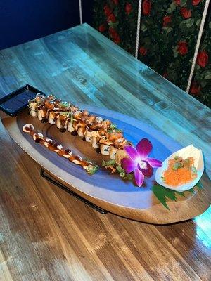 Octopus Roll Sushi