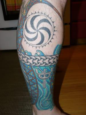 Viking Tribal Sun