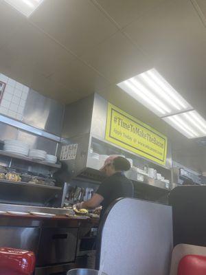 She is the best manager Waffle House in dinwiddie ever had