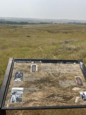 Map and field of the Last stand battle field