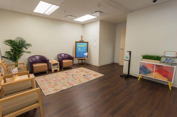 Lobby area at our Rockville center