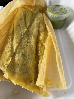 6. Cuban Tamal Plate