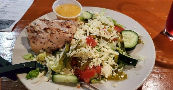 Grilled Chicken Salad + SBC Blueberry