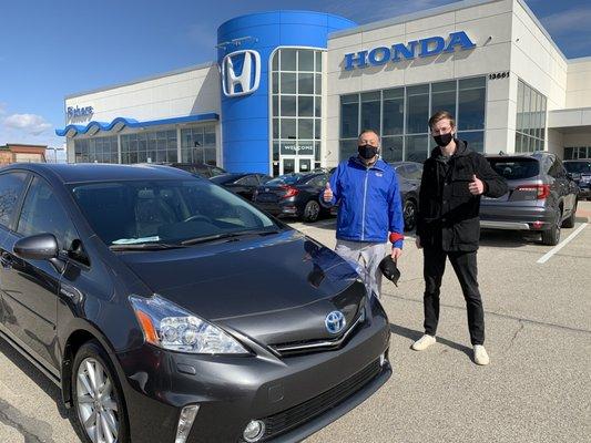 As always, Gino and Honda of Fishers hit it out of the park on helping us find a great new ride for our son.  Great experience!