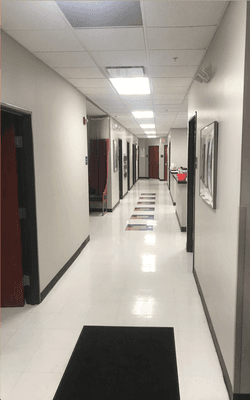 Warren Urgent Care Main Hallway