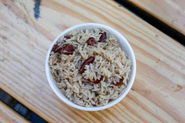 Rice and peas