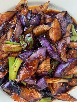 Eggplant in Garlic Sauce