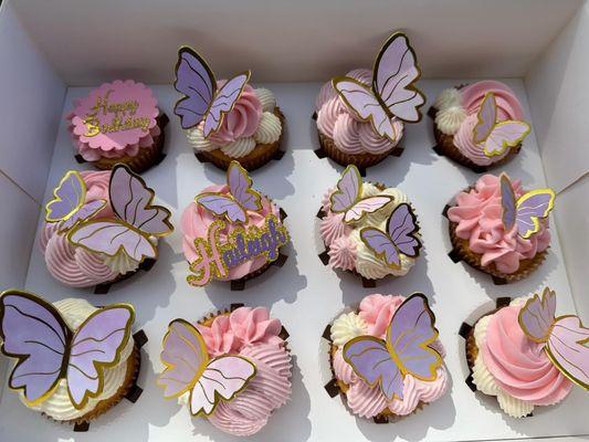 Teenage Birthday Cupcakes