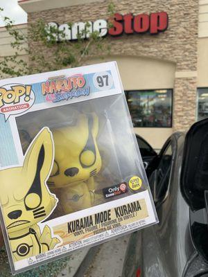 Naruto Kurama Mode Glow in the dark GameStop Exclusive