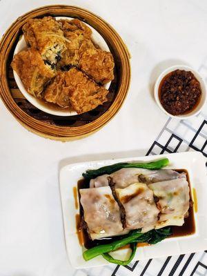 @eatingsfrom - BBQ Pork Rice Noodle Roll and Bean Curd Roll