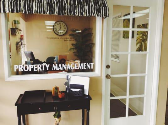 the Property Management office