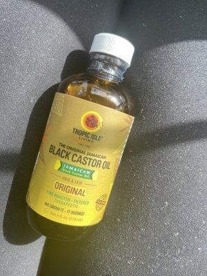 Jamaican black castor oil*