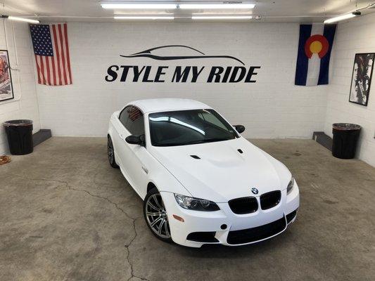 bmw m3 vinyl wrap