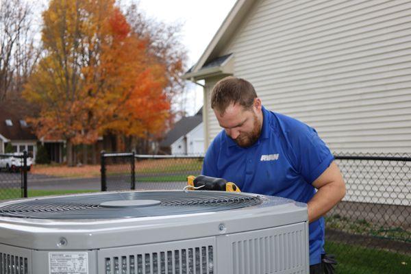 Upgrade your air conditioning with a heat pump.