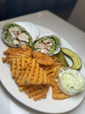 Chicken Greek Wrap