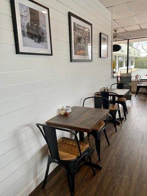 Newly renovated dining room.