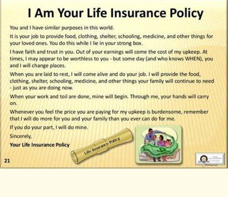 If you have kids or debt, you need life insurance.  Let's talk.