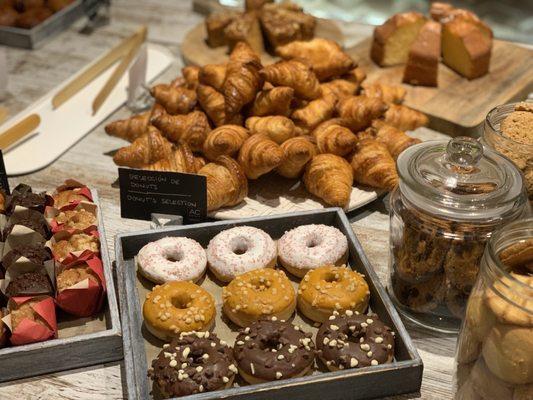 Hotel breakfast buffet