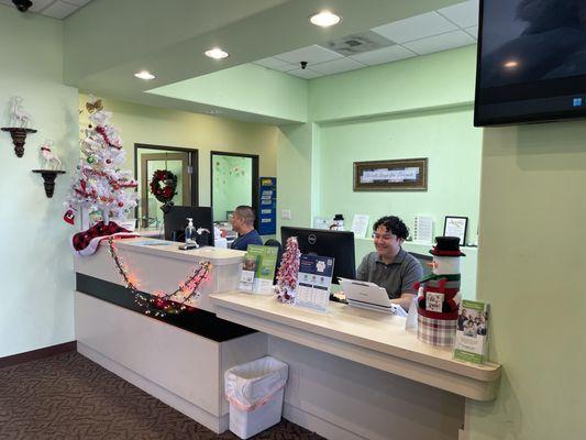 Front Office Christmas Time!