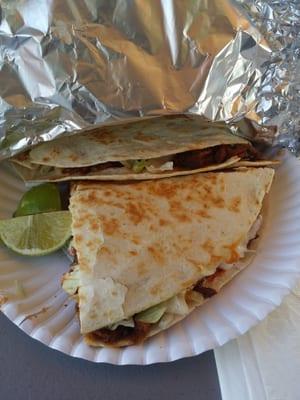 Pastor Quesadilla