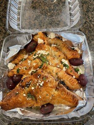 Two orders of the Spanakopita