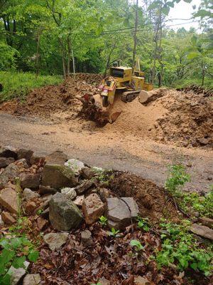 Stump grinding