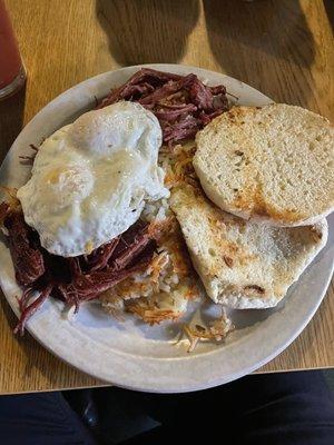 Katie's Corned Beef Breakfast