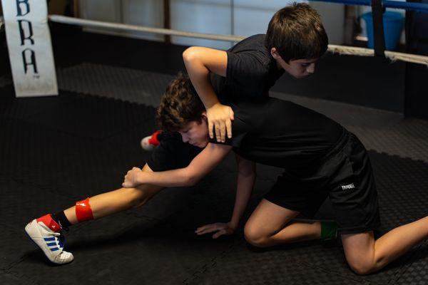 Kids Wrestling is one of our most popular kids programs!