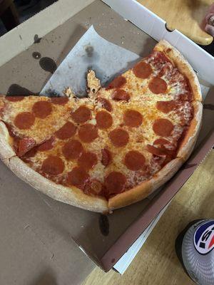 Pepperoni pizza