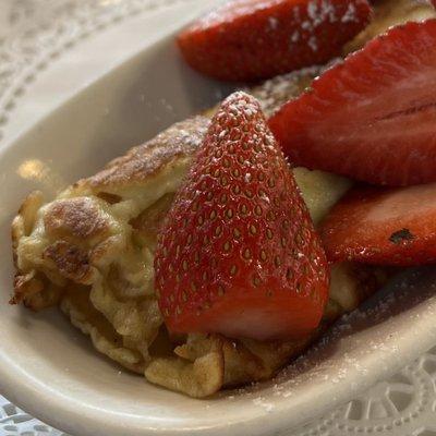 Strawberry French Crepes