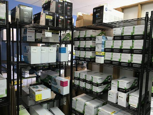 We are fully stocked with all the printing supplies you need