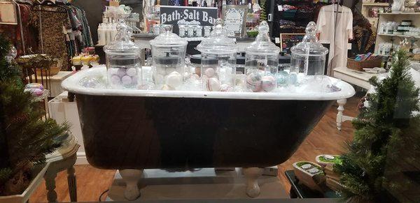 We carry a lots of luxurious bath bombs!