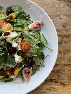 Spinach & Fig Salad