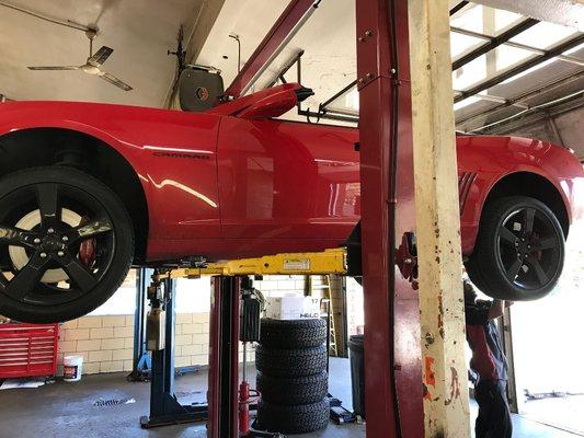 Camaro getting some new shoes!