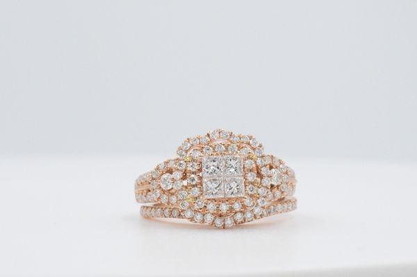 Pink gold and Diamonds, come Fall in love!