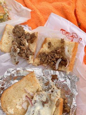 "Philly cheesesteak"