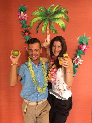 Aloha from Corporate Suites! Keeping the summer vibes going at 2 Park Avenue!