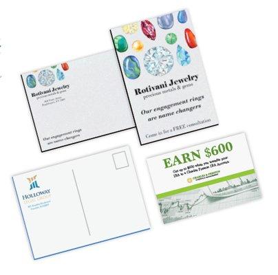 Painted Edge Thick Business Cards