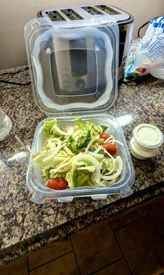 Garden Salad with Ranch