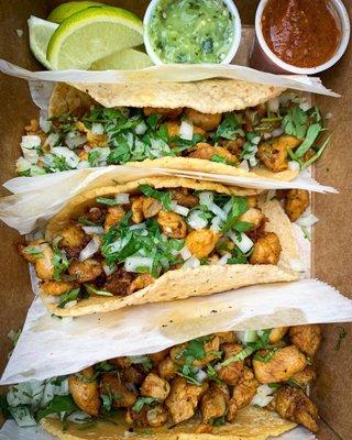 Chicken tacos