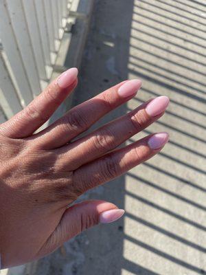 Natural nails .. dipped