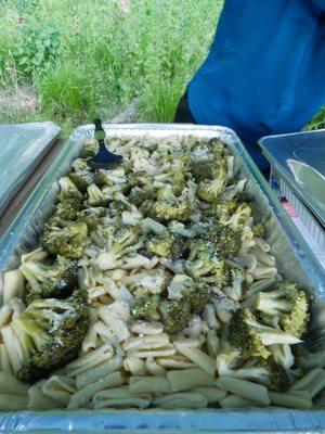 Cavatelli & Broccoli - one of many trays they catered for WVHS.  All the food they catered for 100 people was excellent