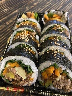 Beef Kimbap Set