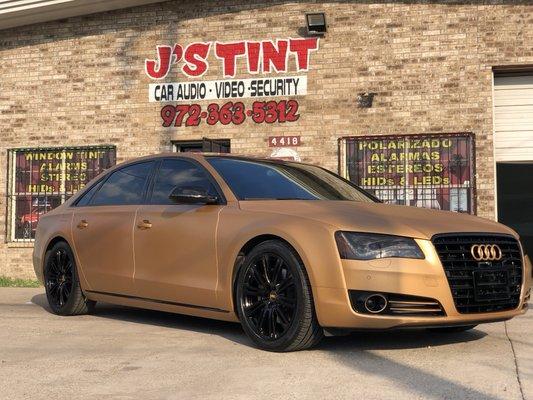 Full Color Change for the Audi A8L