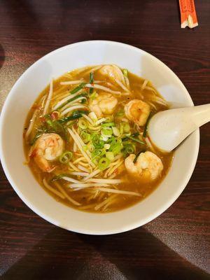 spicy shrimp garlic ramen