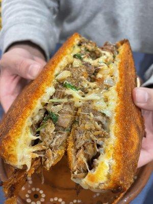 Grilled Cheese with Birria