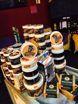 We carry suavecito and suavecita pomade also we now carry the new premium blend suavecito line