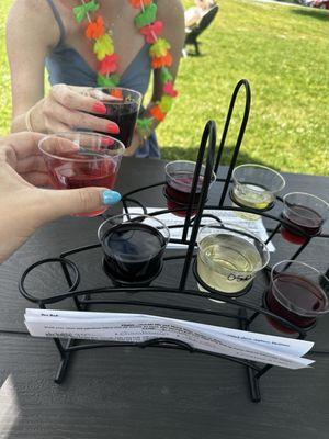 Wine flights